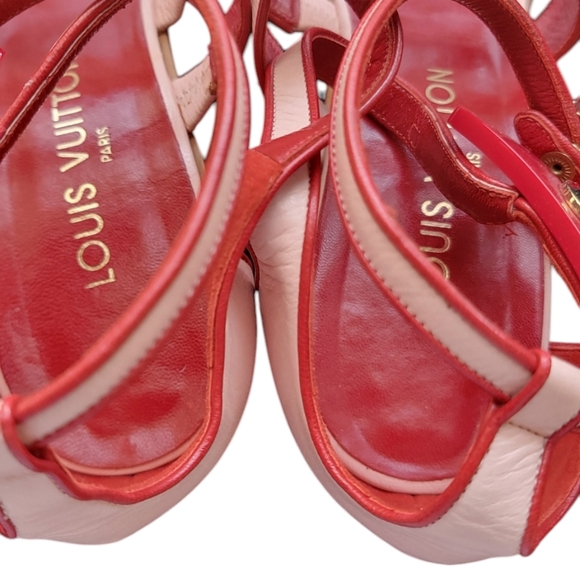 LOUIS VUITTON Sandle with Buckle Strap - Size 41 - US 11 - Picture 7 of 9